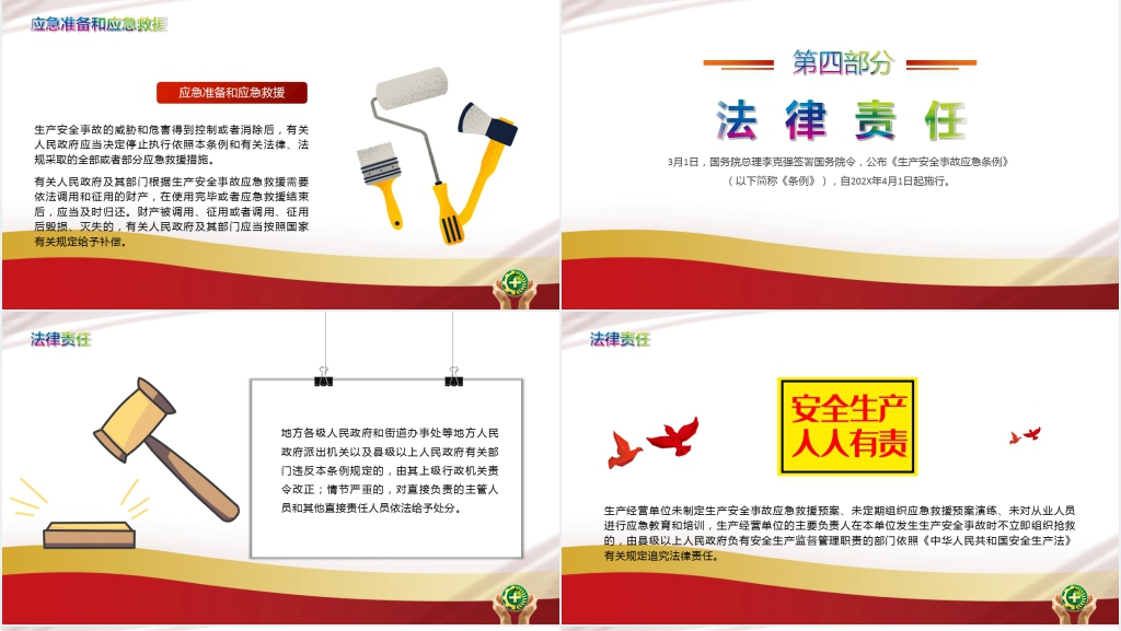 生产安全事故应急条例PPT解读解析