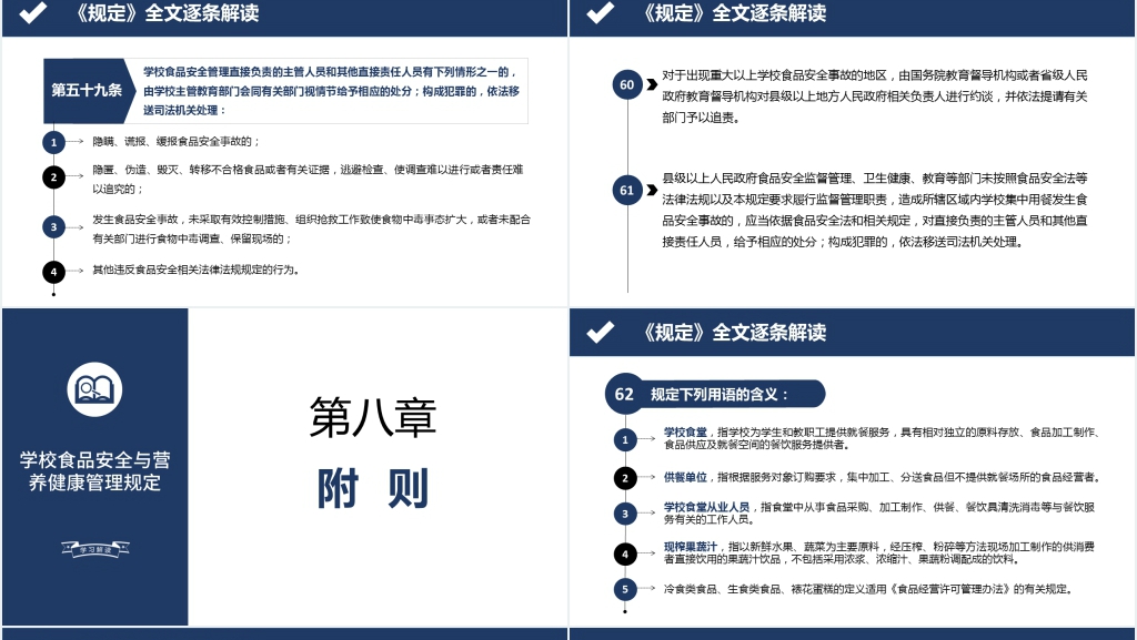 学校食品安全与营养健康培训PPT课件