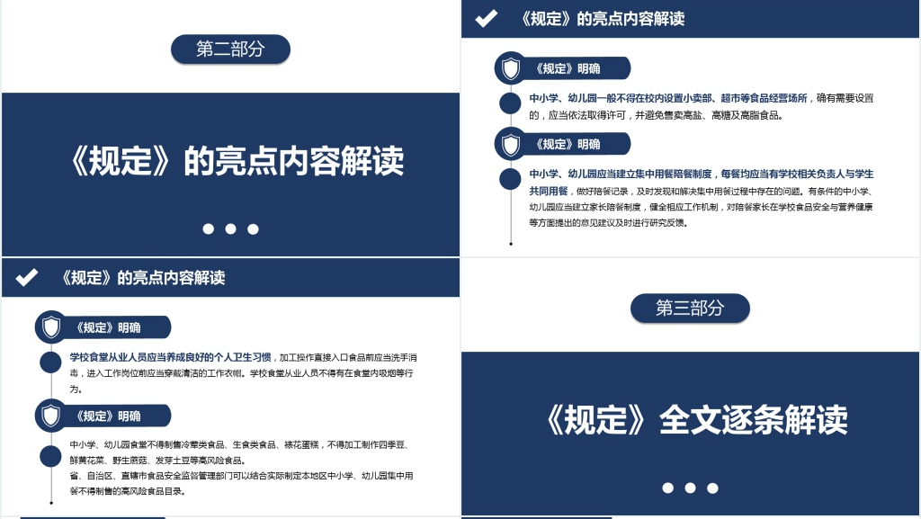 学校食品安全与营养健康培训PPT课件