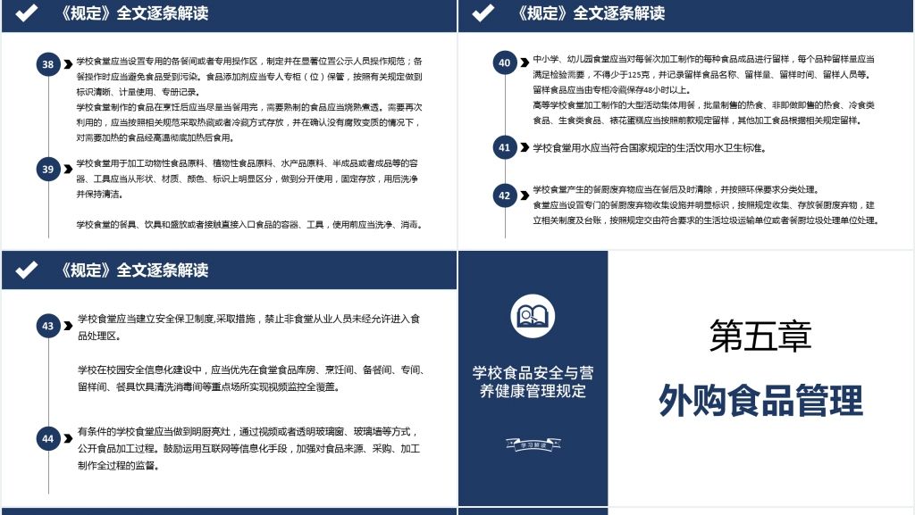 学校食品安全与营养健康培训PPT课件