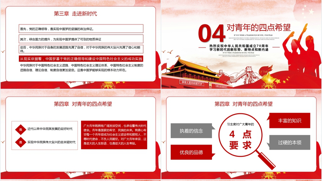 学习新思想做好接班人PPT 学习新思想做好接班人PPT