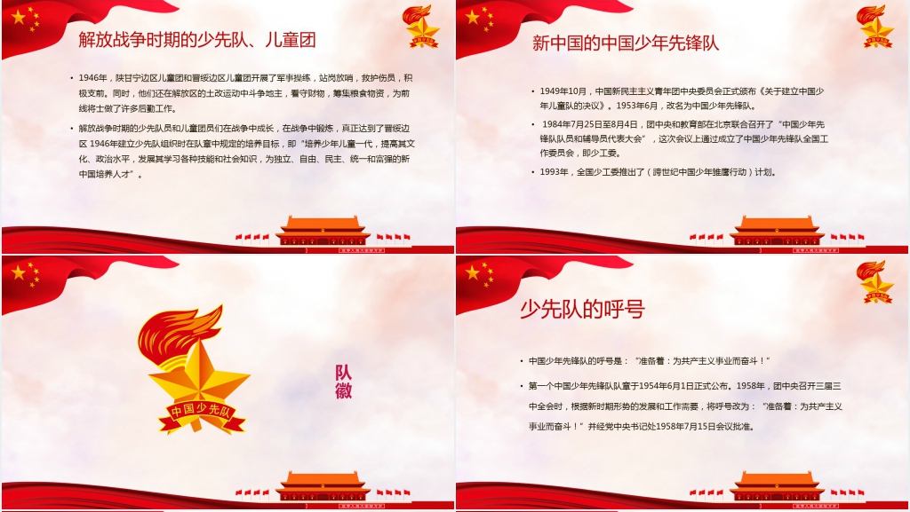 小学生少先队入队前教育PPT课件 小学生少先队入队前教育PPT课件