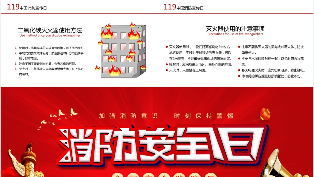 全国消防安全日宣传日教育主题PPT课件 全国消防安全日宣传日教育主题PPT课件