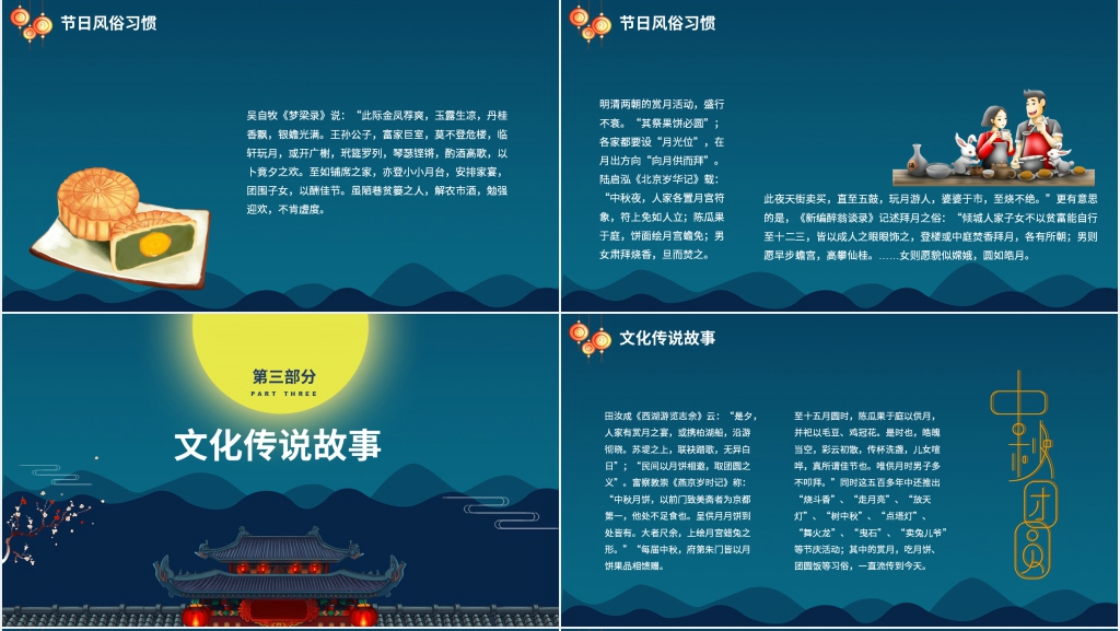 小学三年级中秋节PPT课件 小学三年级中秋节PPT课件