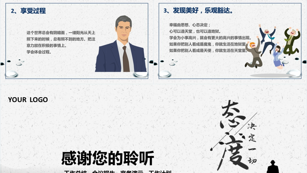 职员工工作态度培训PPT模板 职员工工作态度培训PPT模板