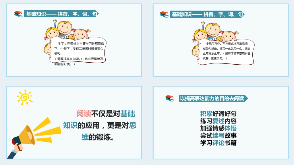 家长会三年级语文教师发言PPT模板 家长会三年级语文教师发言PPT模板