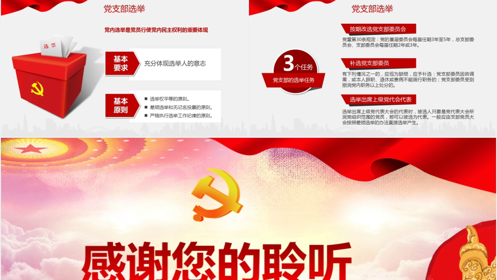 党务工作基本知识培训PPT党课 党务工作基本知识培训PPT党课