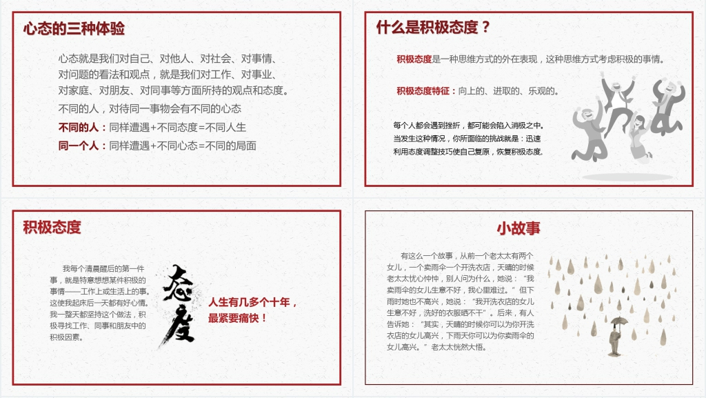 关于态度的企业文化培训PPT 关于态度的企业文化培训PPT