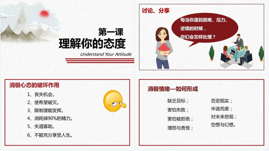 关于态度的企业文化培训PPT 关于态度的企业文化培训PPT