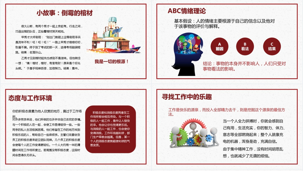 关于态度的企业文化培训PPT 关于态度的企业文化培训PPT