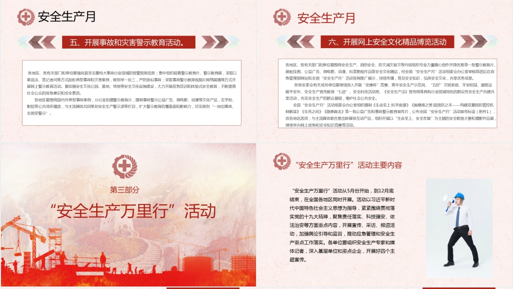 安全生产月主题知识讲解PPT课件 安全生产月主题知识讲解PPT课件