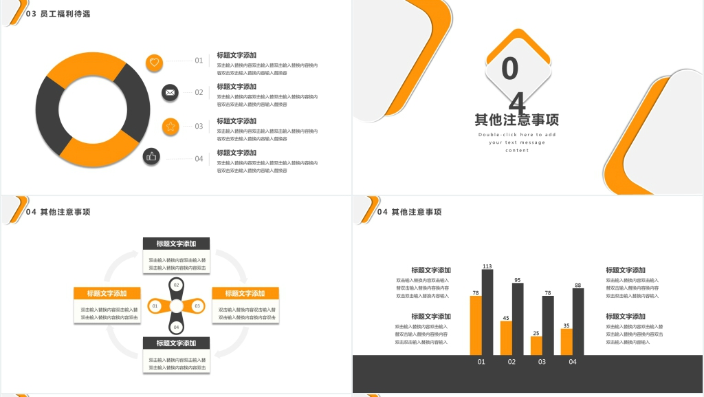 微粒体通用公司员工培训通用PPT模板