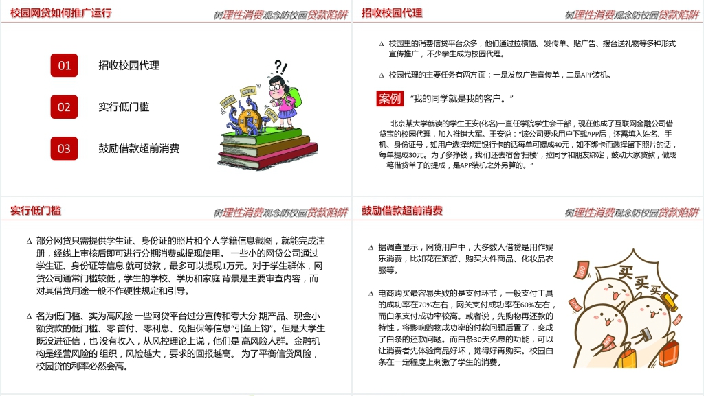 拒绝校园网贷安全主题班会PPT课件 拒绝校园网贷安全主题班会PPT课件