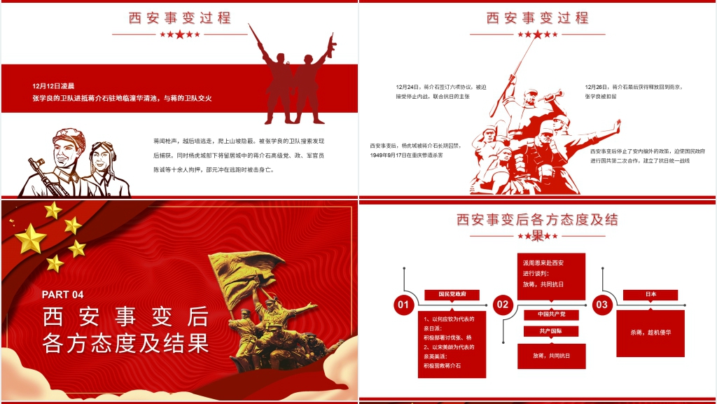 西安事变主题日主题班会PPT课件 西安事变主题日主题班会PPT课件