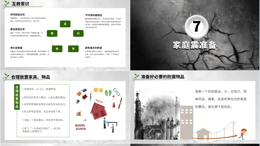 抗震救灾知识班会课课件 抗震救灾知识班会课课件