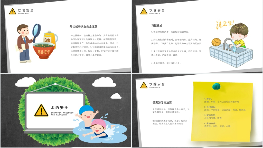中小学生暑假安全教育PPT课件