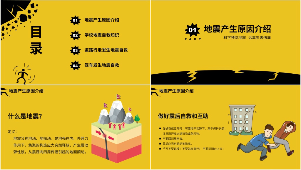防震减灾从我做起为主题班会PPT课件 防震减灾从我做起为主题班会PPT课件