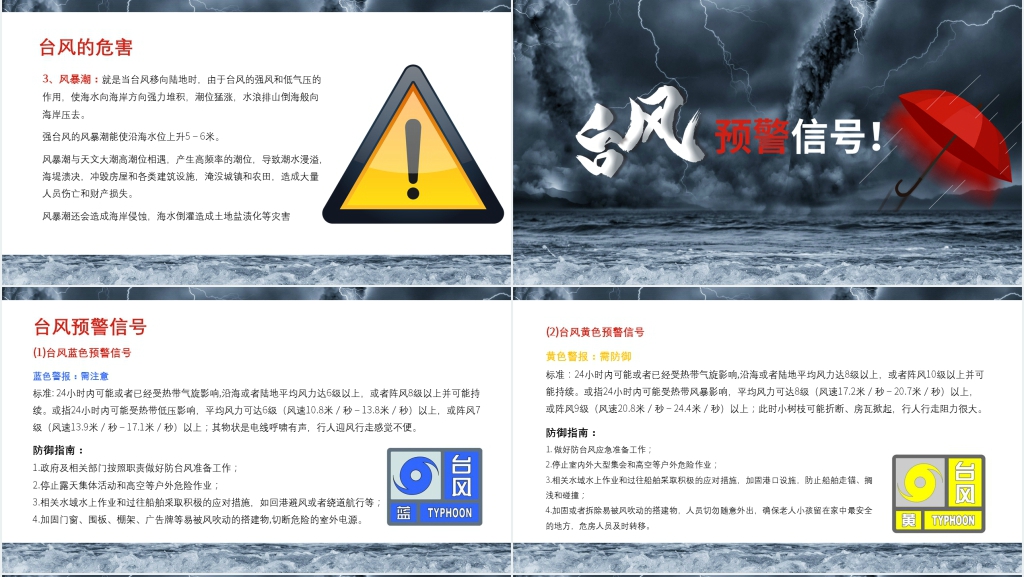 防台风安全知识培训PPT课件 防台风安全知识培训PPT课件