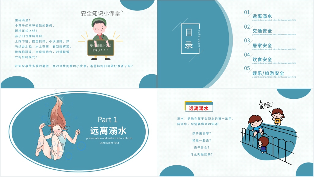 中学暑假安全知识讲座PPT课件 中学暑假安全知识讲座PPT课件