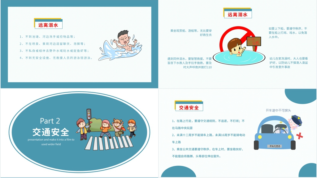 中学暑假安全知识讲座PPT课件 中学暑假安全知识讲座PPT课件