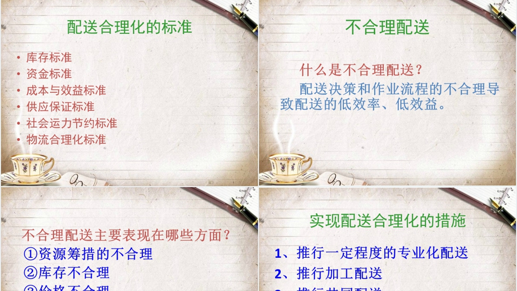 物流管理人员的基础知识PPT课件 物流管理人员的基础知识PPT课件