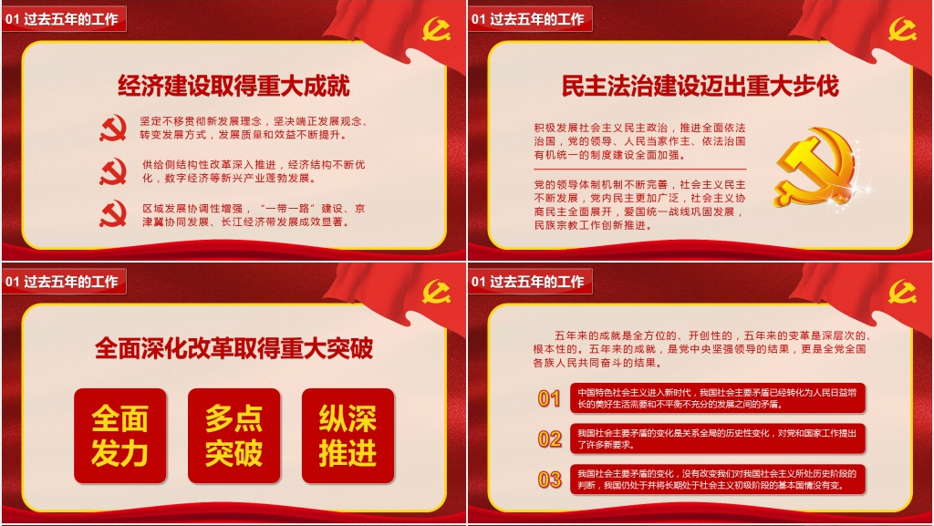 中国进入新时代PPT党课 中国进入新时代PPT党课
