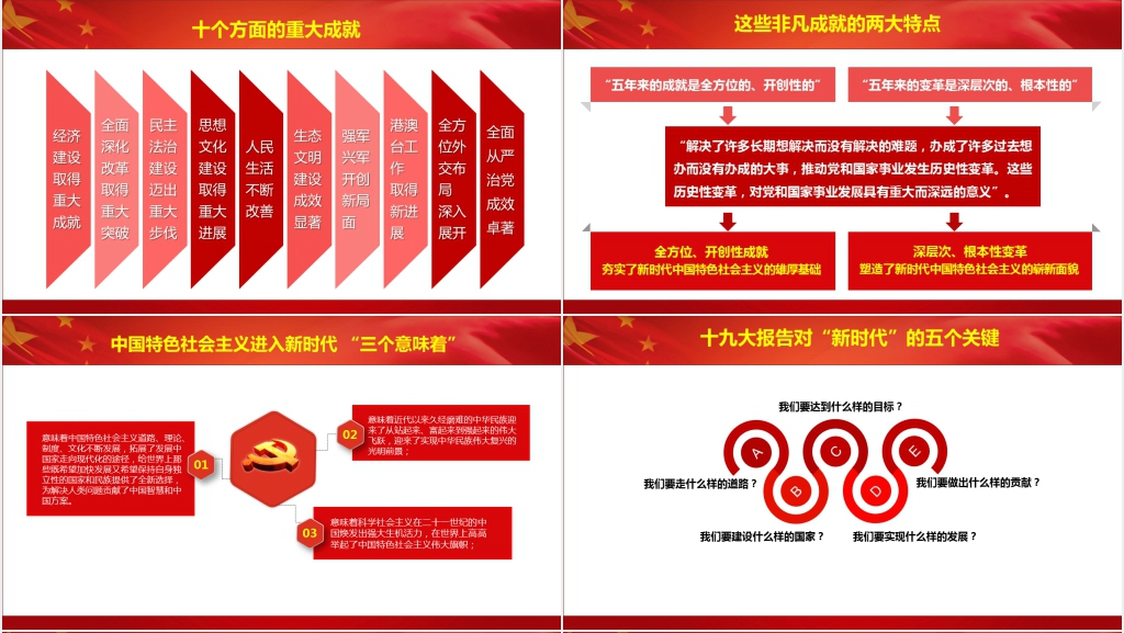 中国特色社会主义新时代PPT党课 中国特色社会主义新时代PPT党课