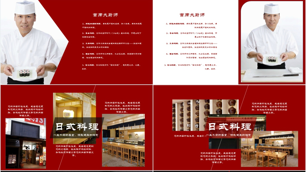 日式料理店项目简介PPT范文 日式料理店项目简介PPT范文