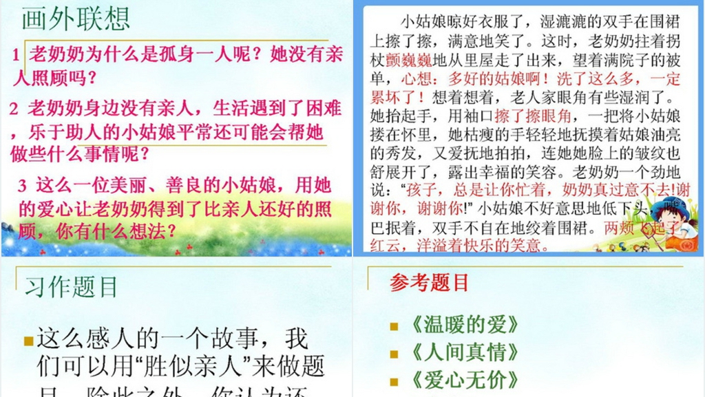 人教版六年级上册《语文园地六习作指导》PPT 人教版六年级上册《语文园地六习作指导》PPT