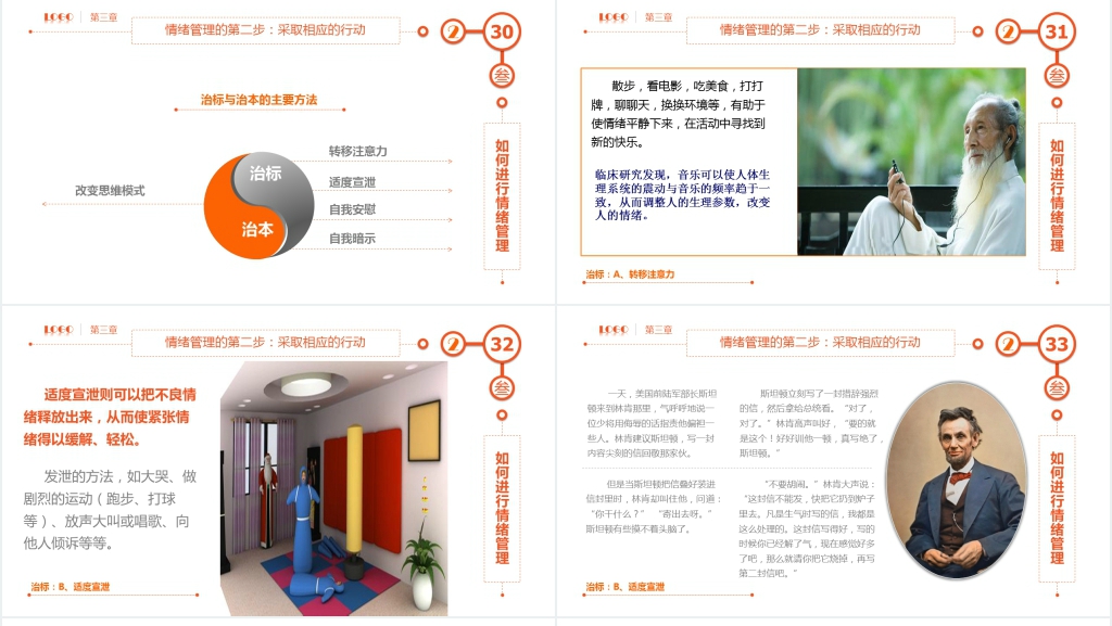 事业单位情绪管理PPT模板 事业单位情绪管理PPT模板