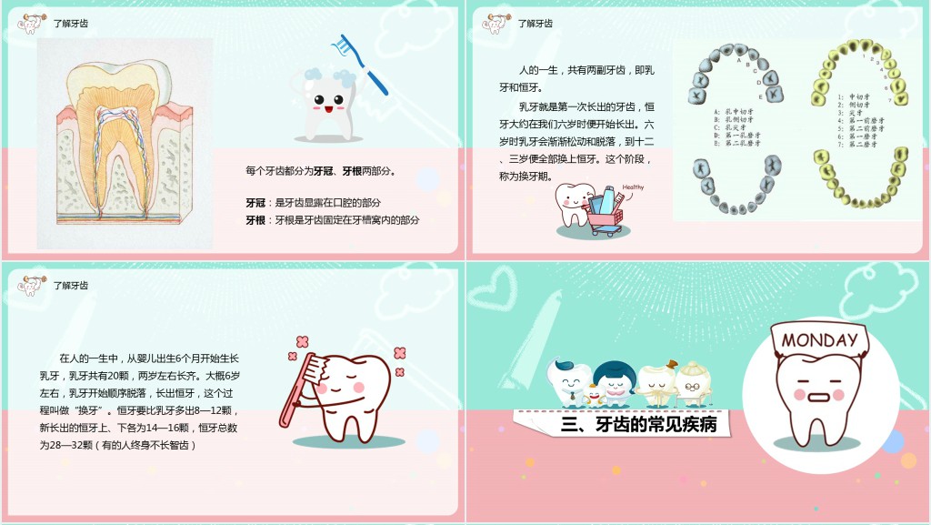 小学全国爱牙日班会PPT课件 小学全国爱牙日班会PPT课件