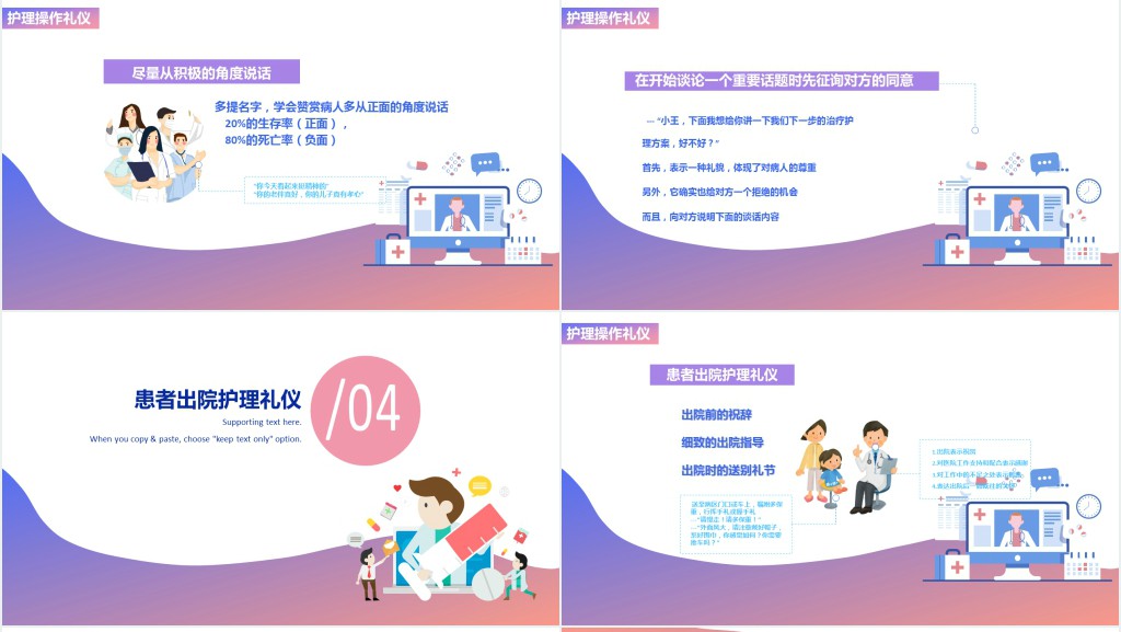 医院护理礼仪总结PPT课件 医院护理礼仪总结PPT课件