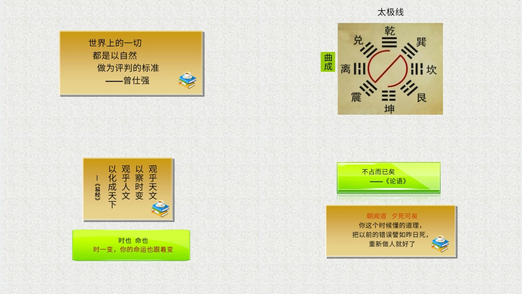 曾仕强易经的奥秘全集PPT模板 曾仕强易经的奥秘全集PPT模板