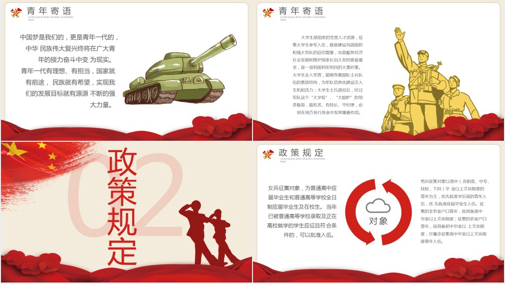 鼓励参军报国PPT 鼓励参军报国PPT