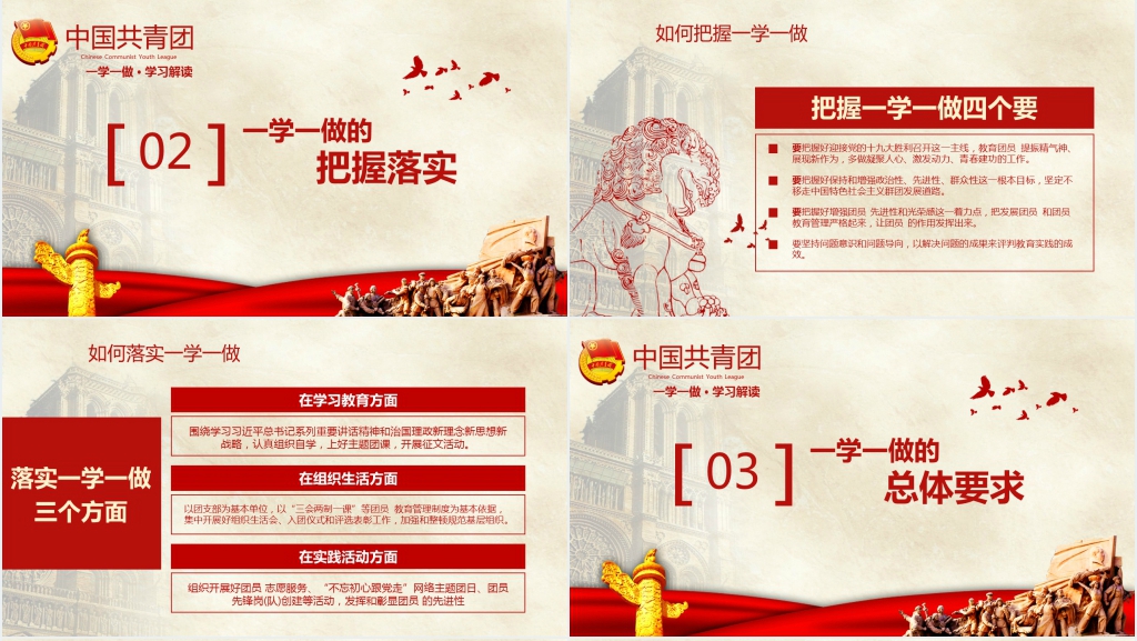 一学一做做合格共青团员PPT党课 一学一做做合格共青团员PPT党课