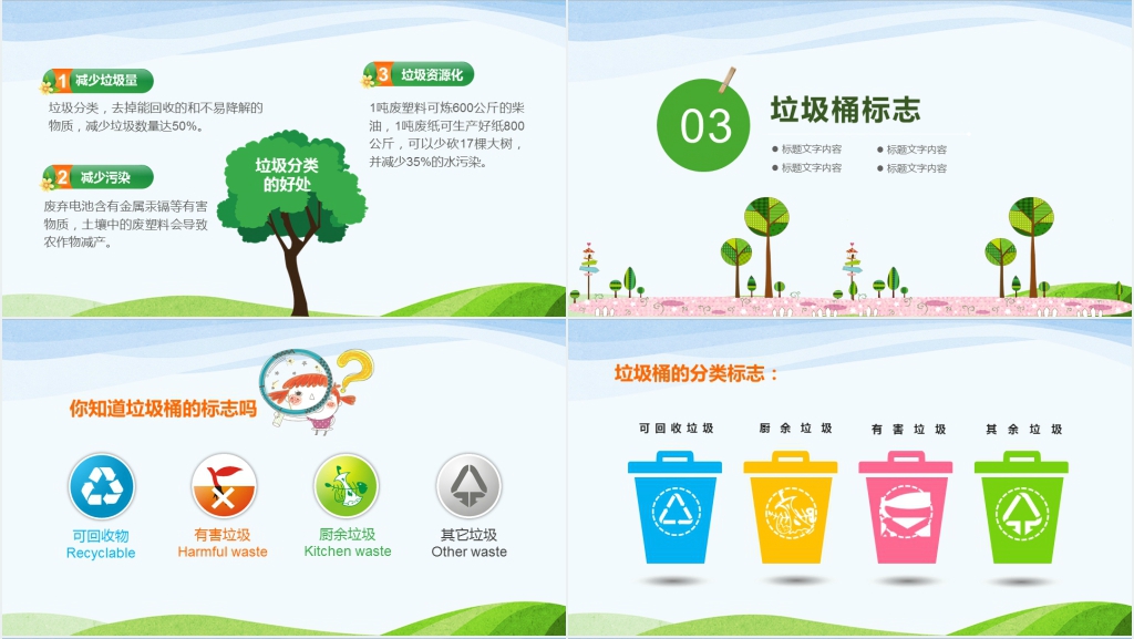 垃圾分类从我做起环保主题班会PPT课件 垃圾分类从我做起环保主题班会PPT课件