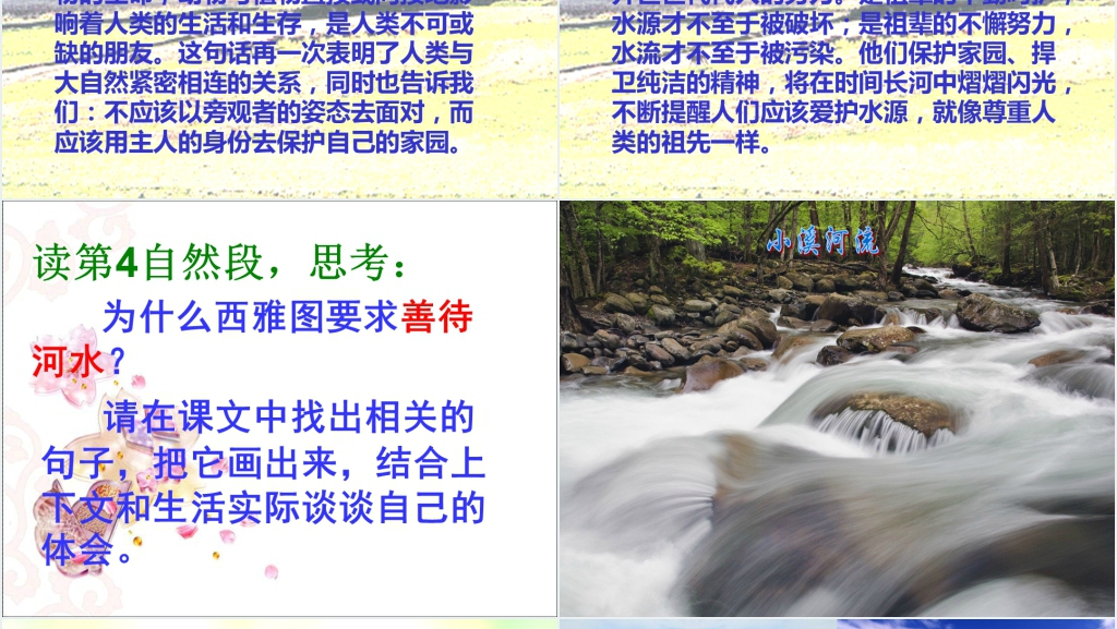 人教版小学语文六年级这片土地是神圣的西雅图PPT课件 人教版小学语文六年级这片土地是神圣的西雅图PPT课件