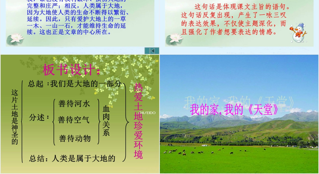 六年级语文这片土地是神圣的PPT课件 六年级语文这片土地是神圣的PPT课件