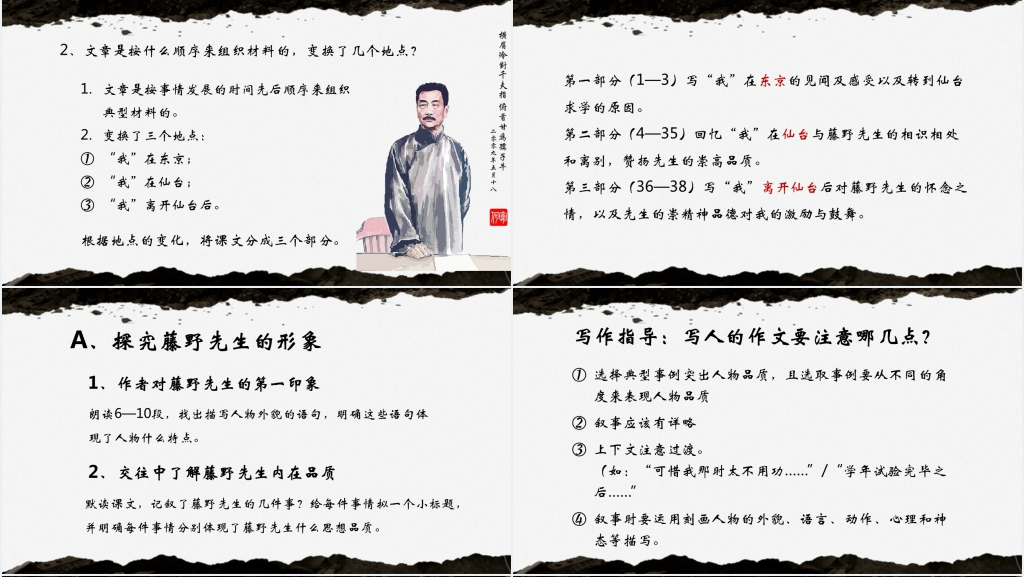 藤野先生鲁迅PPT优秀教案课件 藤野先生鲁迅PPT优秀教案课件