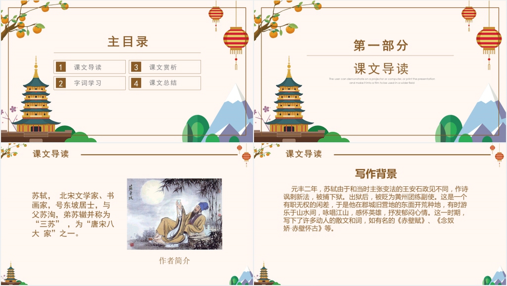 《记承天寺夜游》教案PPT课件 《记承天寺夜游》教案PPT课件