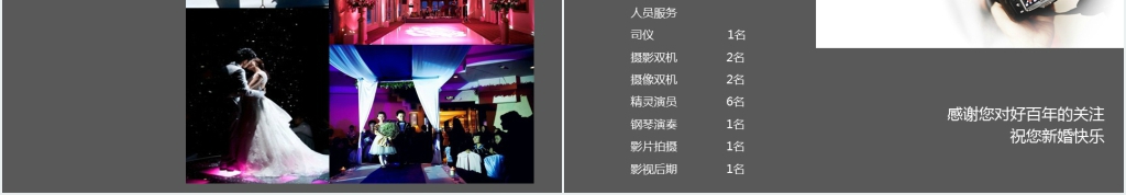 主题婚礼策划方案PPT范文