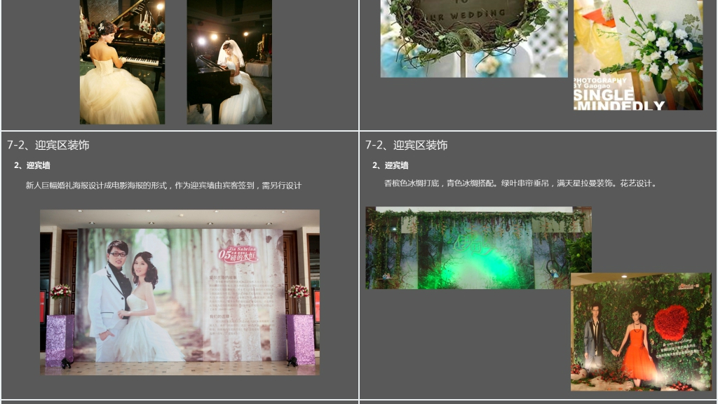 主题婚礼策划方案PPT范文