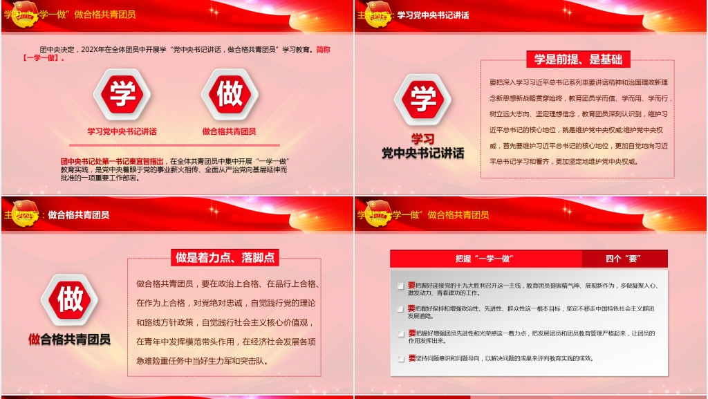 做合格共青团员PPT