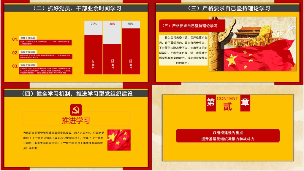 党委书记抓基层党建工作报告PPT党课 党委书记抓基层党建工作报告PPT党课