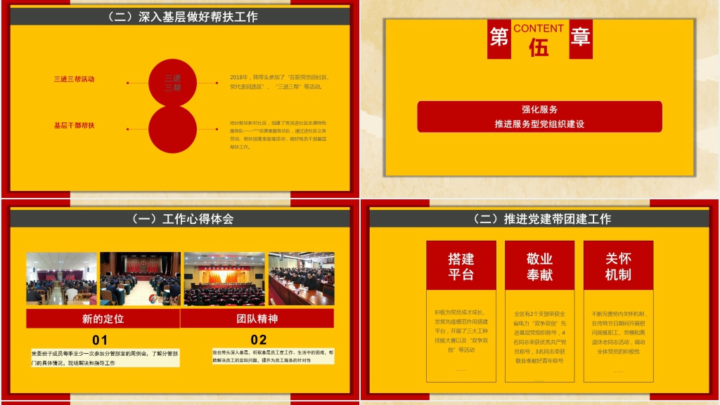 党委书记抓基层党建工作报告PPT党课 党委书记抓基层党建工作报告PPT党课