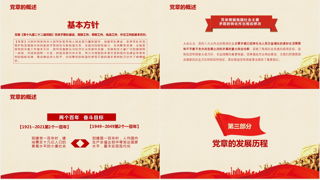 习近平新时代中国特色社会主义思想PPT党课 习近平新时代中国特色社会主义思想PPT党课