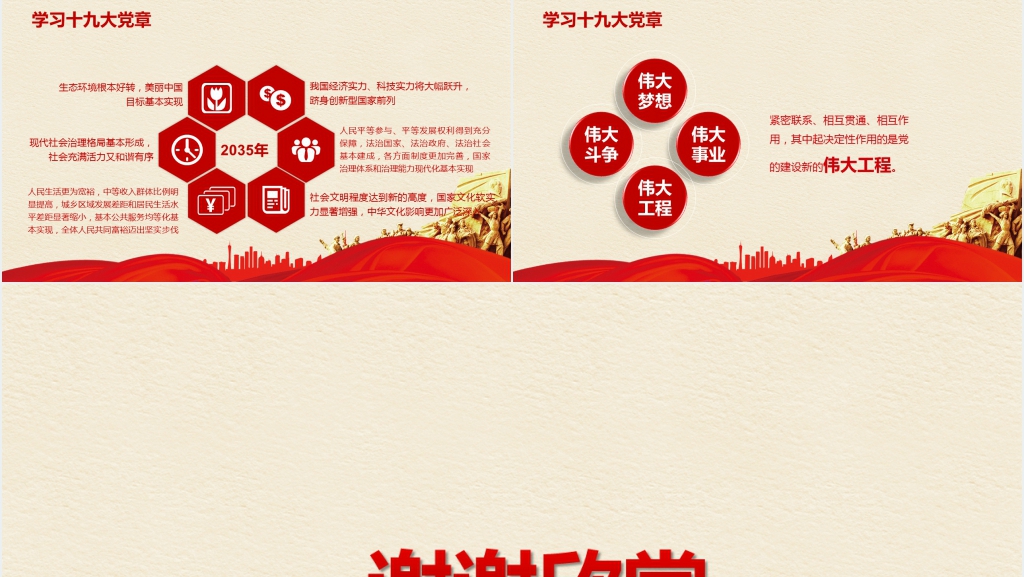 习近平新时代中国特色社会主义思想PPT党课 习近平新时代中国特色社会主义思想PPT党课