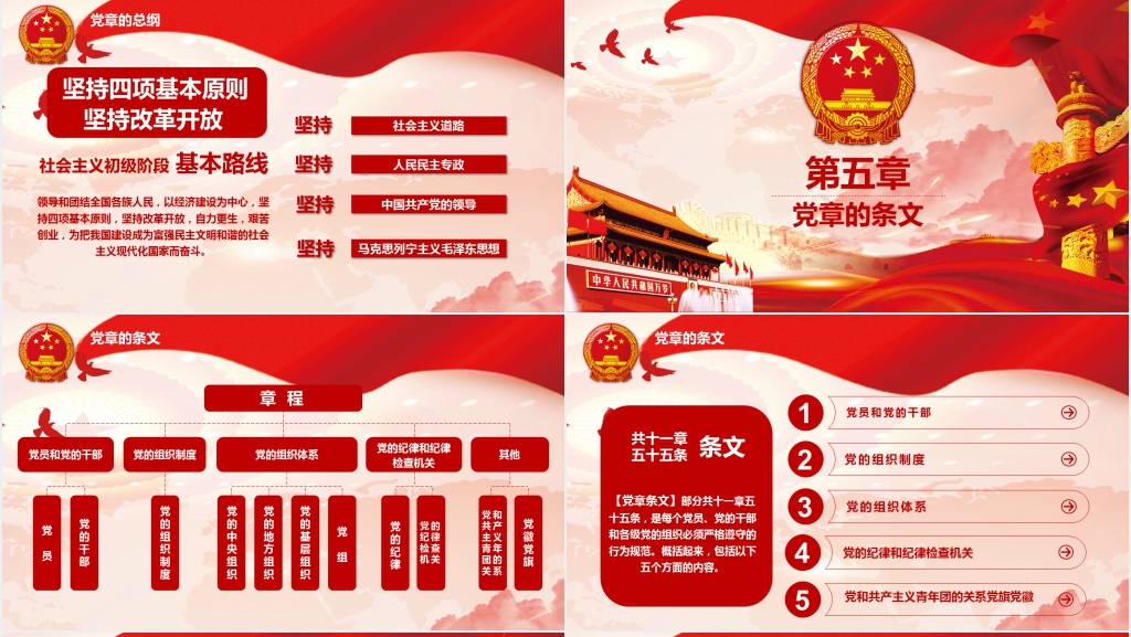 学习新党章遵守党规PPT党课 学习新党章遵守党规PPT党课