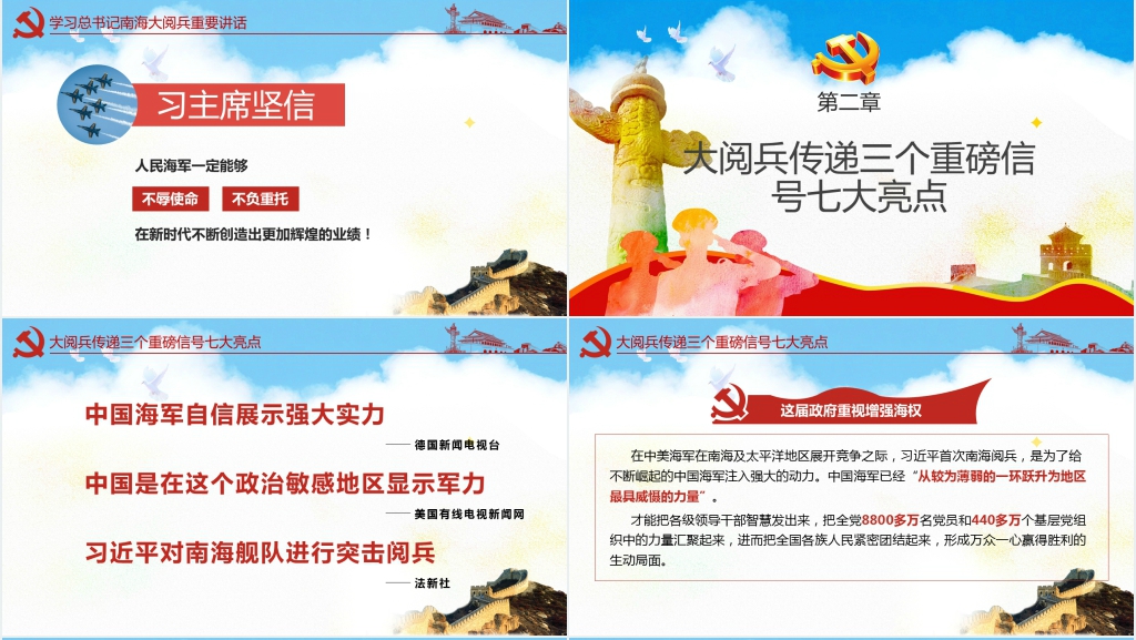 奋进新时代杨帆新航程PPT党课 奋进新时代杨帆新航程PPT党课