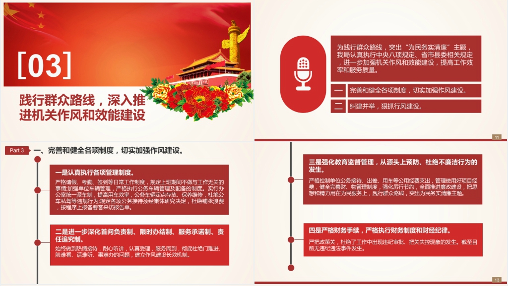 单位党风廉政建设自查报告PPT党课 单位党风廉政建设自查报告PPT党课